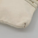 BURBERRY Blue Label Shoulder Bag Canvas Beige Auth ti2861-9