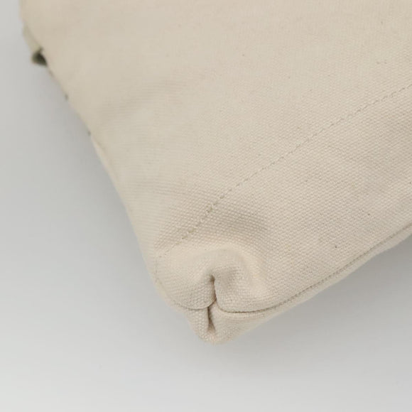 BURBERRY Blue Label Shoulder Bag Canvas Beige Auth ti2861