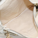 BURBERRY Blue Label Shoulder Bag Canvas Beige Auth ti2861-12