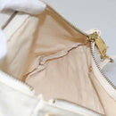 BURBERRY Blue Label Shoulder Bag Canvas Beige Auth ti2861-17