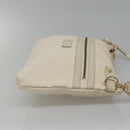 BURBERRY Blue Label Shoulder Bag Canvas Beige Auth ti2861-3
