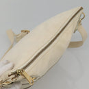 BURBERRY Blue Label Shoulder Bag Canvas Beige Auth ti2861-6