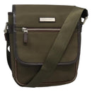 BURBERRY Shoulder Bag Nylon Khaki Auth ti2863-1