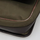 BURBERRY Shoulder Bag Nylon Khaki Auth ti2863-9