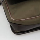 BURBERRY Shoulder Bag Nylon Khaki Auth ti2863-14