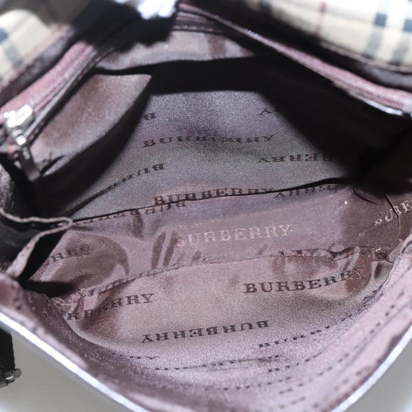 BURBERRY Shoulder Bag Nylon Khaki Auth ti2863