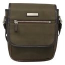 BURBERRY Shoulder Bag Nylon Khaki Auth ti2863-13