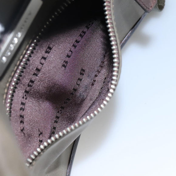 BURBERRY Shoulder Bag Nylon Khaki Auth ti2863