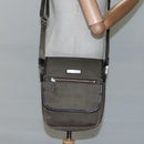 BURBERRY Shoulder Bag Nylon Khaki Auth ti2863-22