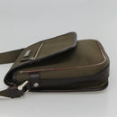 BURBERRY Shoulder Bag Nylon Khaki Auth ti2863-3
