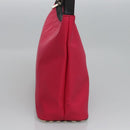 BURBERRY Nova Check Blue Label Shoulder Bag Nylon Pink Auth ti2865-3