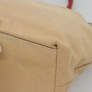 BURBERRY Blue Label Nova Check Tote Bag Canvas Beige Auth ti2867-14