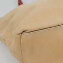 BURBERRY Blue Label Nova Check Tote Bag Canvas Beige Auth ti2867-15