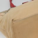 BURBERRY Blue Label Nova Check Tote Bag Canvas Beige Auth ti2867-16