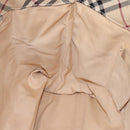 BURBERRY Blue Label Nova Check Tote Bag Canvas Beige Auth ti2867-18