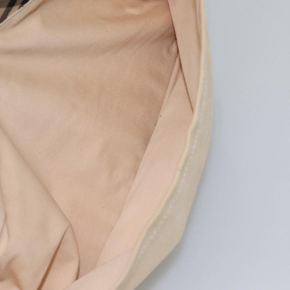 BURBERRY Blue Label Nova Check Tote Bag Canvas Beige Auth ti2867