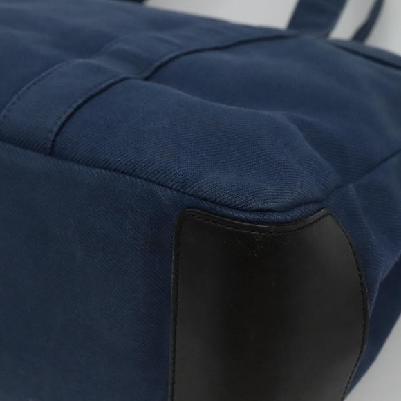 BURBERRY Blue Label Tote Bag Canvas Blue Auth ti2869
