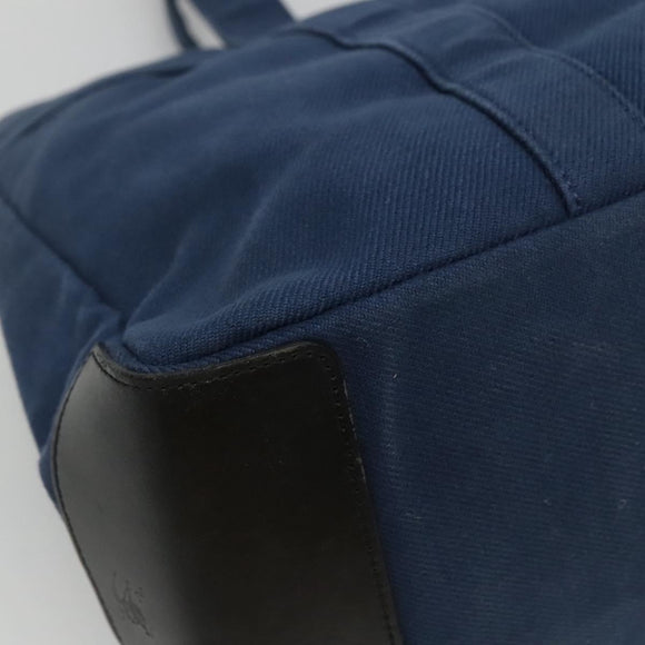 BURBERRY Blue Label Tote Bag Canvas Blue Auth ti2869