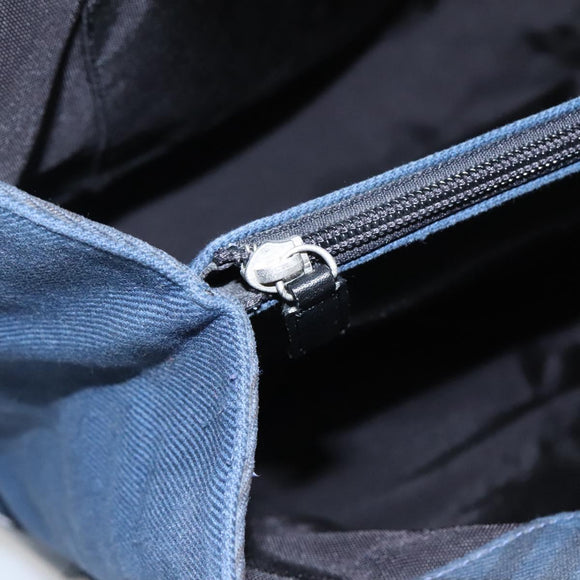 BURBERRY Blue Label Tote Bag Canvas Blue Auth ti2869