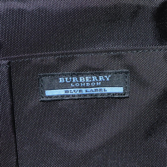 BURBERRY Blue Label Tote Bag Canvas Blue Auth ti2869