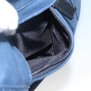 BURBERRY Blue Label Tote Bag Canvas Blue Auth ti2869-23