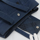 BURBERRY Blue Label Tote Bag Canvas Blue Auth ti2869-7