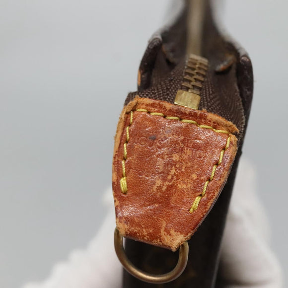 LOUIS VUITTON Monogram Bucket GM Accessory Pouch LV Auth ti2870