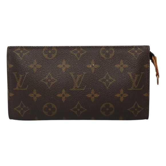 LOUIS VUITTON Monogram Bucket GM Accessory Pouch LV Auth ti2870
