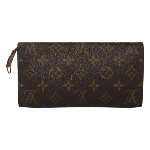LOUIS VUITTON Monogram Bucket GM Accessory Pouch LV Auth ti2870