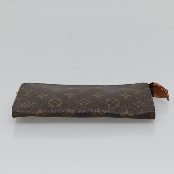 LOUIS VUITTON Monogram Bucket GM Accessory Pouch LV Auth ti2870