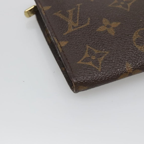 LOUIS VUITTON Monogram Bucket GM Accessory Pouch LV Auth ti2870