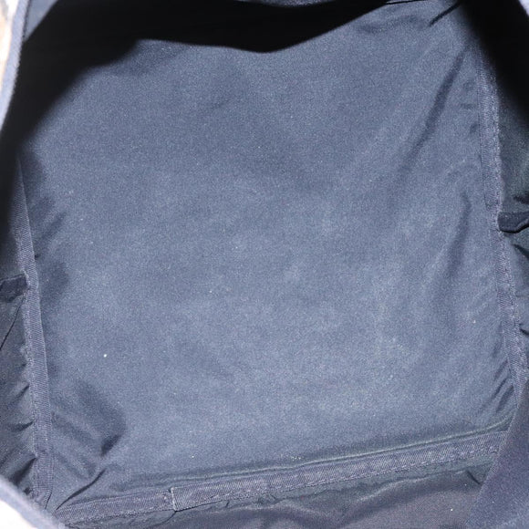 Burberrys Blue Label Tote Bag Nylon Brown Auth ti2871