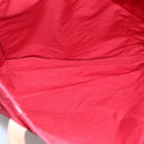 BURBERRY Shoulder Bag Canvas Red Auth ti2872-10