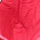 BURBERRY Shoulder Bag Canvas Red Auth ti2872-17