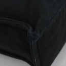 HERMES Fourre Tout MM Hand Bag Canvas Black Auth ti2874-9