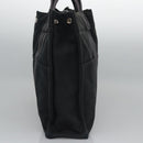 HERMES Fourre Tout MM Hand Bag Canvas Black Auth ti2874-4