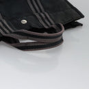 HERMES Fourre Tout MM Hand Bag Canvas Black Auth ti2874-7