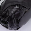 BURBERRY Blue Label Shoulder Bag Enamel Purple Auth ti2877-15