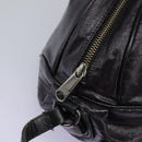 BURBERRY Blue Label Shoulder Bag Enamel Purple Auth ti2877-11