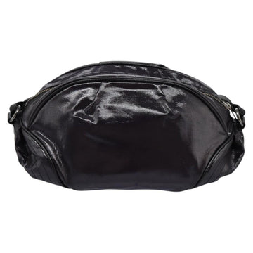 BURBERRY Blue Label Shoulder Bag Enamel Purple Auth ti2877 - 0