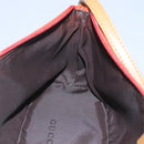 GUCCI Accessory Pouch Suede Orange 039 1103 Auth ti2878-20