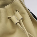 GUCCI Shoulder Bag Leather Beige Auth ti2881-18