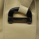 GUCCI Shoulder Bag Leather Beige Auth ti2881-9
