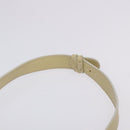 GUCCI Shoulder Bag Leather Beige Auth ti2881-14