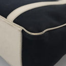 FENDI Hand Bag Canvas Navy Auth ti2885-14