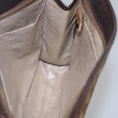 Christian Dior Trotter Canvas Clutch Bag Brown Auth ti2891-11