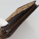 Christian Dior Trotter Canvas Clutch Bag Brown Auth ti2891-5