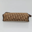 Christian Dior Trotter Canvas Clutch Bag Brown Auth ti2891-6