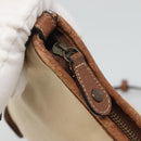 BURBERRY Blue Label Shoulder Bag Canvas Beige Auth ti2894-10