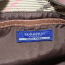 BURBERRY Blue Label Shoulder Bag Canvas Beige Auth ti2894-11